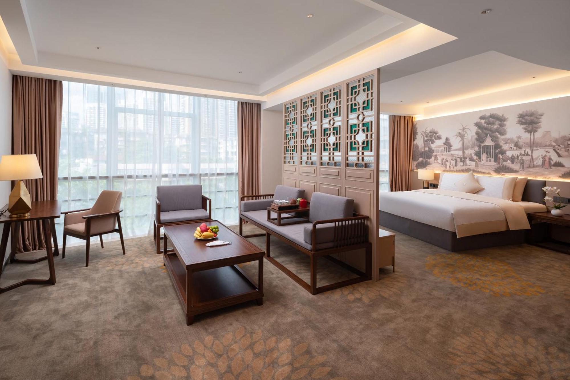 Guangzhou Wogo Yuanbao Hotel-Zhujiang New Town-Free Canton Fair Shuttle Bus & Overseas Buyer Registration Services Exteriör bild