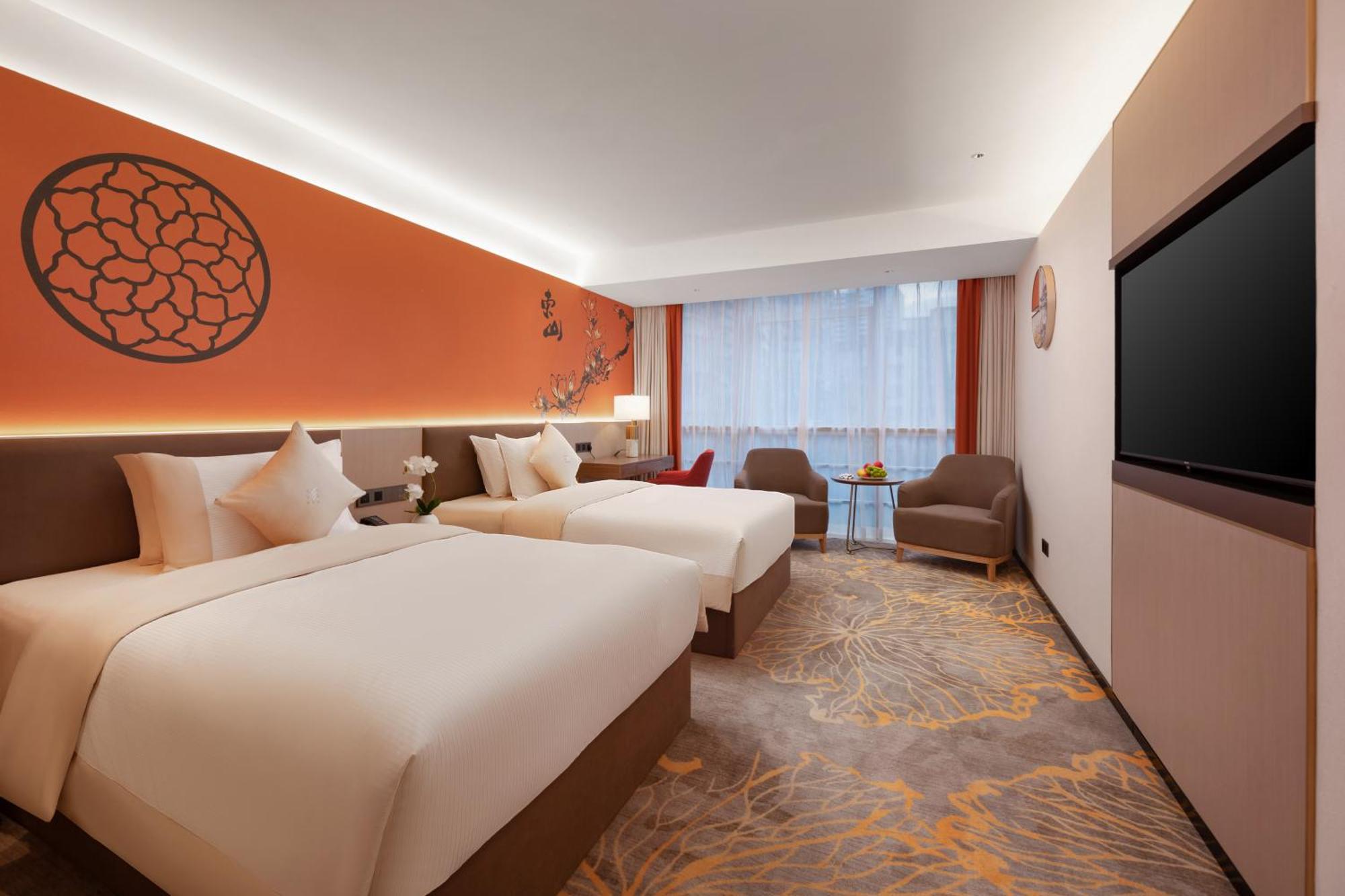Guangzhou Wogo Yuanbao Hotel-Zhujiang New Town-Free Canton Fair Shuttle Bus & Overseas Buyer Registration Services Exteriör bild