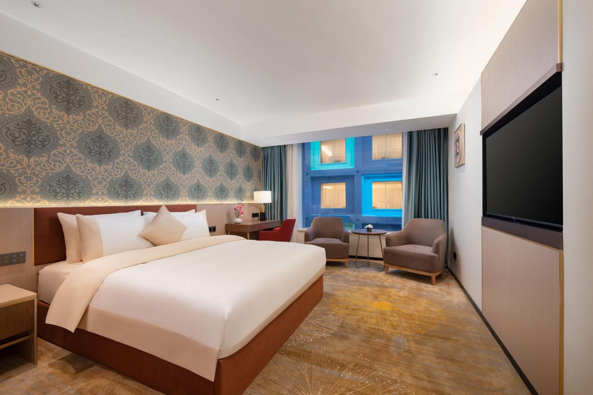 Guangzhou Wogo Yuanbao Hotel-Zhujiang New Town-Free Canton Fair Shuttle Bus & Overseas Buyer Registration Services Exteriör bild