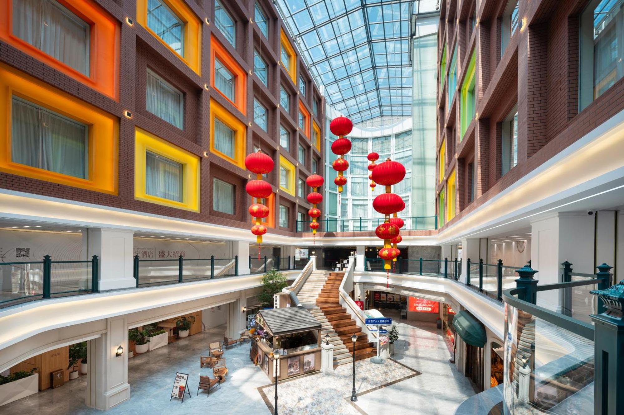 Guangzhou Wogo Yuanbao Hotel-Zhujiang New Town-Free Canton Fair Shuttle Bus & Overseas Buyer Registration Services Exteriör bild